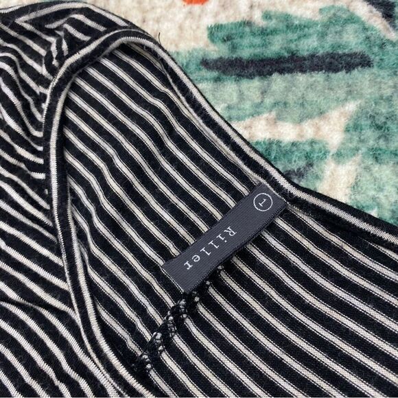 Riller & Fount REVOLVE Rocky Striped Modal Tank Shirt Dress Pinched Small - Picture 4 of 7